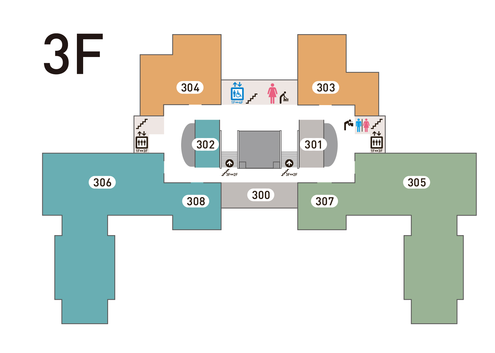 第一展覧エリア(本館) 3F