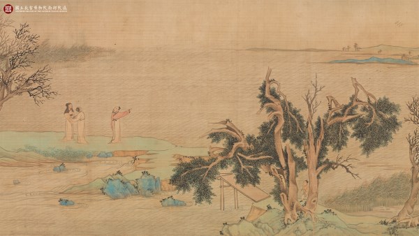 明 文徵明 倣趙伯驌後赤壁図