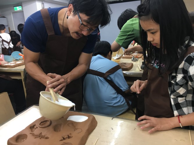 小物翻模過程1- (2019-04-07_14)我的小物變古物工作坊照