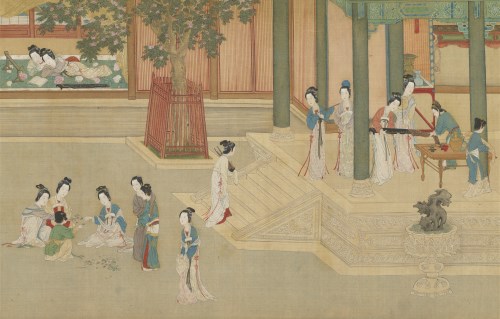 Painting Animation: Spring Dawn in the Han Palace