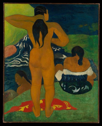  폴 고갱, 타히티의 목욕하는 여인들, 1892년 © The Metropolitan Museum of Art