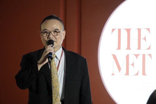 故宮蕭宗煌院長致詞表示，本次展覽是第二展覽館啟用的第一檔展覽。