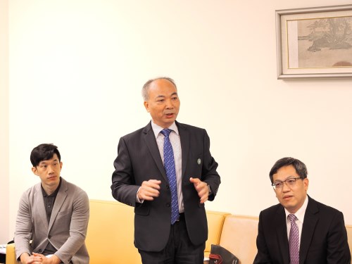 家政學科中心、臺南女中洪慶在校長表示，期待未來攜手故宮，激發學生對文化探索的興趣。