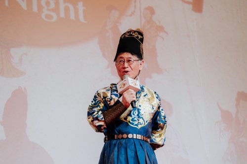 日本九州國立博物館富田淳館長亦驚喜變裝出場