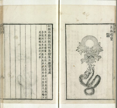 清　蕭雲從繪　離騷圖　天問