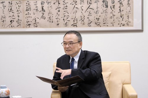 故宮蕭宗煌院長致詞