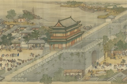 Painting Animation: Up the River During Qingming